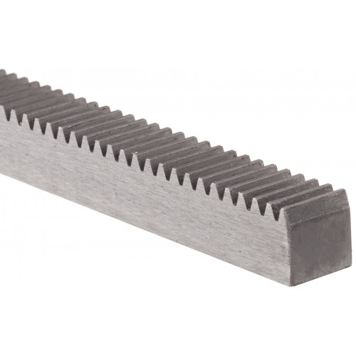 MODULE 1 STEEL TOOTHED GEAR RACK IDEAL FOR  CNC PLASMA AND ROUTER MACHINE - 2000 mm [78322]